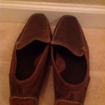COLE HAAN Men’s Nike Air Brown Leather Loafers Shoes Size 8M