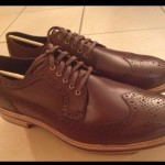 New Cole Haan Cooper Square Wingtip Mens Leather Shoes Chestnut 12 W C11693 NIB