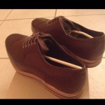 New Cole Haan Cooper Square Wingtip Mens Leather Shoes Chestnut 12 W C11693 NIB
