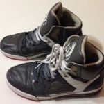 Diesel Men’s I’m Pression Gray/White Hightop Sneakers W/Gradient Laces Size 9.5
