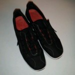 COLE HAAN CASUAL shoes NIKE AIR  Leather Black 9B sneakers