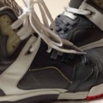 Diesel Men’s I’m Pression Gray/White Hightop Sneakers W/Gradient Laces Size 9.5