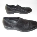 Cole Haan Nike Air Mens Black Shoe Loafer Leather Slip On Comfort Size 9 M