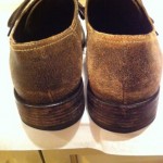 Cole Haan Distressed Brown Leather Cap Toe Oxfords, Size 8M. Nice!