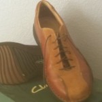 Clarks Men’s casual shoes Tan, size 12/46 slightly worn