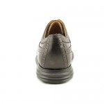 Cole Haan Lunargrand Long Wing Mens Size 11.5 Black Leather Oxfords Shoes