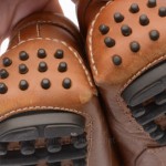 Cole Haan C05922 Gunnison 13 Nutmeg leather boat drive loafer moc shoe GWY714