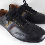 Cole Haan Men’s Black Leather Dress Sports Oxfords Fashion Footwear Shoes 12 M