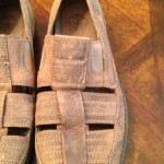 Men Timberland brown leather Sandles size 9 1/2