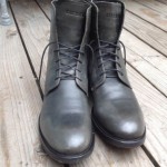 $160 DIESEL MENS NORMAN LACE UP COMBAT BOOT BLACK OLIVE MENS SIZE 45 US 12