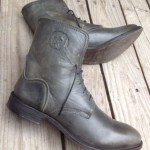 $160 DIESEL MENS NORMAN LACE UP COMBAT BOOT BLACK OLIVE MENS SIZE 45 US 12