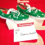 Supreme x Playboy Vans Authentics Sz 9.5 Green, PCL CDG Box Logo