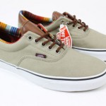 Vans Mens Era 59 C&L Dune Beige Leather Trim Shoes Tan 11 NWT