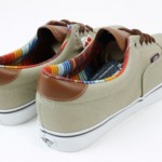 Vans Mens Era 59 C&L Dune Beige Leather Trim Shoes Tan 11 NWT
