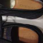 NWT Diesel Men’s Bichukka Gray Suede Mid-Top Sneakers Size 11