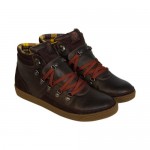 Diesel Mens Fastner II Brown  Leather Casual Dress Lace Up Boots Shoes 9