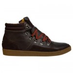Diesel Mens Fastner II Brown  Leather Casual Dress Lace Up Boots Shoes 9