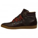 Diesel Mens Fastner II Brown  Leather Casual Dress Lace Up Boots Shoes 9