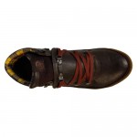 Diesel Mens Fastner II Brown  Leather Casual Dress Lace Up Boots Shoes 9