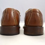 London Tan Brown Leather COLE HAAN Business Casual Oxford Sneaker Shoes 11 M