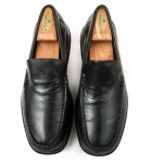 Cole Haan Loafers Mens Shoes Nike Air Black Leather Slip ons Slides Driving 8.5