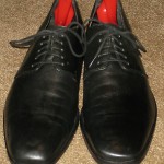 Mens Cole Haan Nike Air Blk Leather Classic Oxfords sz 10.5 M