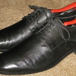 Mens Cole Haan Nike Air Blk Leather Classic Oxfords sz 10.5 M
