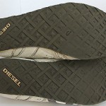 DIESEL leather  ,  sneakers  , casual,   mens’ SIZE 9, white