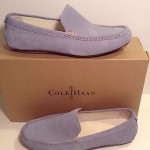 NEW Cole Haan Blue Suede  Men’s Shoes – Size 9.5