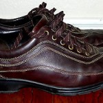 MENS COLE HAAN NIKE AIR BROWN LEATHER CASUAL OXFORDS SHOES SIZE 11.5 M