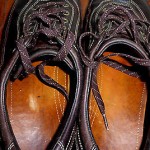 MENS COLE HAAN NIKE AIR BROWN LEATHER CASUAL OXFORDS SHOES SIZE 11.5 M