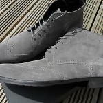 brand new mens HUGO BOSS clelior grey leather boots UK11/EU45/US12 rrp£199
