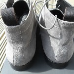 brand new mens HUGO BOSS clelior grey leather boots UK11/EU45/US12 rrp£199