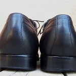 Hugo Boss Mens Dress Shoes Size 8.5M Black Leather Casual Comfort Lace Up Oxford