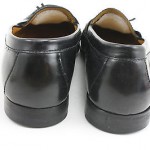 Cole Haan Black Pinch Tassel Moccasin Hand sewn Leather Men’s Shoes 10.5 D