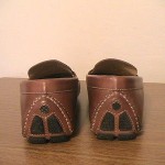 Mens 12 M Cole Haan Brown Leather Driving Moccasins Shoes Loafers, MSRP $321