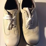 Men’s white/ ivory Cole haan, Air Conner, sneaker hybrid , size 10 medium