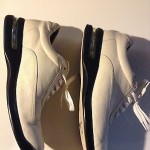 Men’s white/ ivory Cole haan, Air Conner, sneaker hybrid , size 10 medium