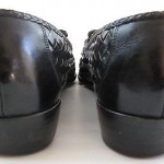 Bragano by Cole Haan Black /Brown Woven Leather Loafers Men’s Size 9.5 M