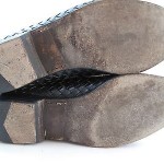 Bragano by Cole Haan Black /Brown Woven Leather Loafers Men’s Size 9.5 M