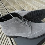 brand new mens HUGO BOSS clelior grey leather boots UK11/EU45/US12 rrp£199
