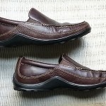 Men’s  Cole Haan Leather Tucker Venetian French Roast Loafers Shoes Size 11M