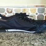 ** DIESEL SHOES ** Size US 13 EUR 47 Black Vinyl & Leather NEW
