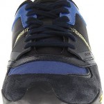 DIESEL Mens MATTHEW Blue Suede Leather Trainers Sneakers Size 10