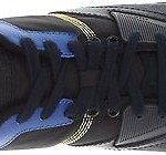 DIESEL Mens MATTHEW Blue Suede Leather Trainers Sneakers Size 10