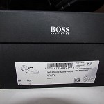 HUGO BOSS BLACK DRIVING MOCCASINS SHOES WITH BOX SZ 7.5 Mint Condition