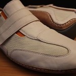 *Barely Used* Cole Haan Nike Air Driving Sneakers  Mens 15 M Leather / Velcro