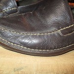 COLE HAAN NIKE AIR Brown Leather MocToe Driving Loafers Shoes Mens Size 11.5 M
