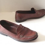 Men’s Cole Haan 10 D Brown Leather Country Slip On Penny Loafers Shoes