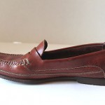 Men’s Cole Haan 10 D Brown Leather Country Slip On Penny Loafers Shoes